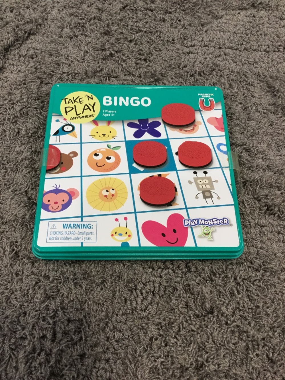 Play Monster Take N’ Play Magnetic Bingo